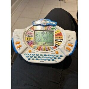 VTG Tiger Wheel Of Fortune Handheld Electronic Game Cartridge 1998 TESTED No Box